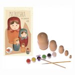 Matrioshka en bois a peindre