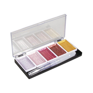 Aquarelle Watercolour Métallic Rosé 5 couleurs avec pinceau