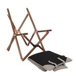 Bo-Camp Chaise de détente Bloomsbury S Beige