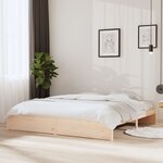 vidaXL Cadre de lit 200x200 cm bois de pin massif