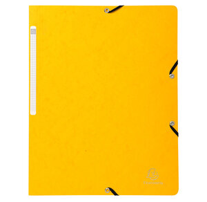 Chemise À Élastique Sans Rabat Carte Lustrée 355gm2 - A4 - X 50 - Exacompta