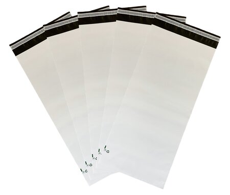 Lot 50 enveloppes plastiques GRAND FORMAT n°1 - 60microns - 700x300mm