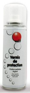 Vernis pailleté argenté Spray 125 ml