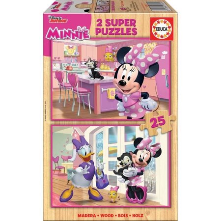 Puzzle Lot de 2 puzzles de 25 pieces MINNIE - EDUCA