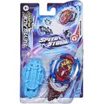 BEYBLADE - Burst Surge - Starter Pack avec toupie de compétition Speedstorm Infinite Achilles A6 et lanceur