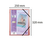 Trieur À 3 Rabats 8 Compartiments Polypropylène Kreacover Pastel - A4 - X 10 - Exacompta