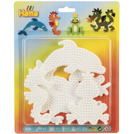 Lot de 4 plaques pour perles à repasser HAMA