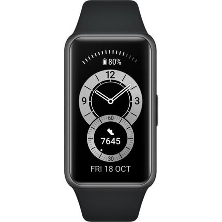 Huawei band 6 amoled bracelet connecté 3 73 cm (1.47") noir