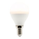 Ampoule LED sphérique E14 - 4.2W - Blanc chaud - 323 Lumen - 2700K - A+ - Zenitech