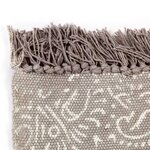 vidaXL Tapis Kilim Coton 120 x 180 cm avec motif Taupe