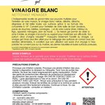 Vinaigre blanc en gel, parfum citron, spray de 750 ml (bouteille 750 millilitres)