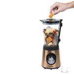 Bestron Mélangeur avec cruche en verre ABL500CO 1 5 L 500 W Cuivre