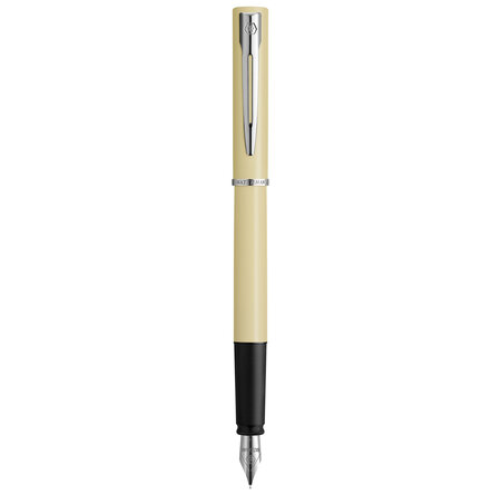 Waterman allure pastel stylo plume  jaune pastel  plume fine  encre bleue  coffret cadeau