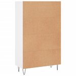 vidaXL Buffet haut blanc 69 5x31x115 cm bois d'ingénierie