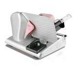TAURUS CutMaster - Trancheuse 150 W - Corps métallique - Lames en acier inoxydable - Plateau de coupe inclinable - Noir et métal