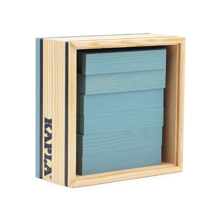 Carré 40 planchettes  - Bleu ciel