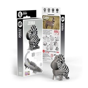 Eugy 3D Animal sauvage - Le zebre
