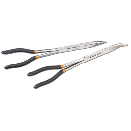 Beta tools pinces à bec en acier 1009l/dp-s2 2 pièces 010090060