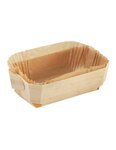 (1 lot   100 moules) moule de cuisson en bois 250 x 115 x 75mm