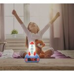 Réveil Veilleuse Fusée avec Effets Sonores