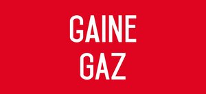 Autocollant vinyl - gaine gaz - l.200 x h.100 mm uttscheid