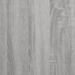 vidaXL Buffet sonoma gris 69 5x34x90 cm bois d'ingénierie