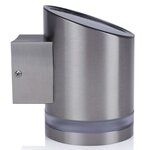 Smartwares lampe murale solaire avec capteur 0 5 w argenté gws-002-ds