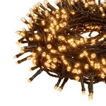 LOTTI XmasKING Guirlande LED d'extérieur noël - Blanc cuivré - 12,5 m