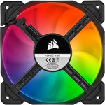 CORSAIR Ventilateur iCUE SP120 RGB PRO - Diametre 120 mm - LED RGB - Dual Pack avec Lighting Node Core (CO-9050096-WW)