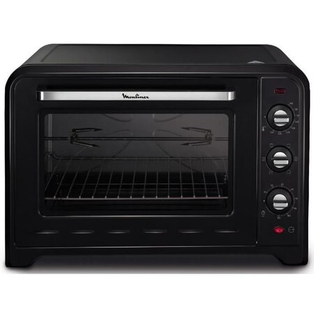 Moulinex yy2917fb optimo mini four 60l  7 modes de cuisson  2 200w  jusqu'à 240°  four convection  chaleur tournante  décongélation