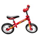 Ak sports vélo d'équilibre cars rouge 24 cm c893006