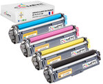 4 toners compatibles avec brother tn246 b1c1m1y1