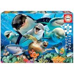 EDUCA PUZZLE 100 SELFIE SOUS L'EAU