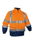 (1 VESTE JAUNE TXXL) Veste haute visibilité JAUNE - Taille XXL