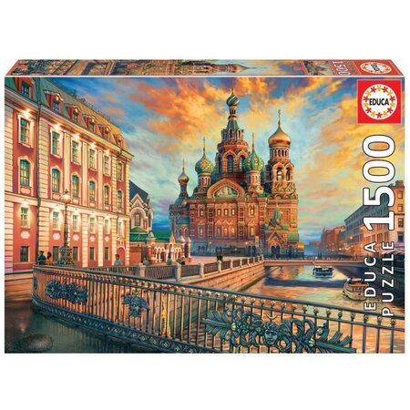 EDUCA - Puzzle - 1500 SAINT PETERSBOURG