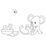 Maildor - bloc de coloriage 25 x 35cm - 48 feuilles - peluches