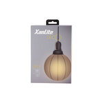 Ampoule déco led filament  aspect aiguilles de pin noir  g125  culot e27  4w cons. 2700k blanc chaud