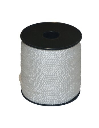 (drisse) cordage en polypropylène multi-usages résistance 140kg - diam3mm x l200m