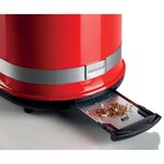 Ariete grille-pain à 2 tranches moderna 815w rouge