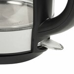 Bestron bouilloire numérique awk780g bleu 2200 w 1 7 l verre