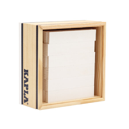 Carré 40 planchettes  - Blanc