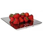 Perel balance de cuisine numérique 5 kg effet miroir