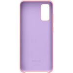 Coque silicone s20 rose