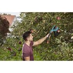 GARDENA Cueille-fruits combisystem - Lame en acier inoxydable et sac en maille
