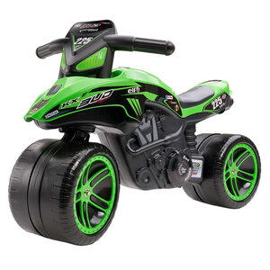 Falk moto à chevaucher kawasaki kx bud vert et noir