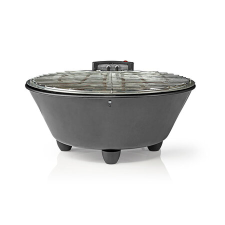 Nedis Barbecue Électrique Circulaire 30cm 1250 Watts