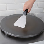 Palette triangulaire lame rigide manche plastique jantex - lame 127 mm -  - métal 130
