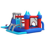 Happy Hop Château gonflable 590x390x225 cm PVC