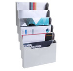 Trieur Mural Modulable Horizontal 6 Compartiments A4 - Exacompta