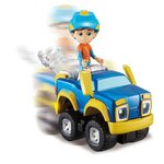 REV & ROLL  VOITURE JOUET BEST BUDDIES  Véhicule Rumble de 17 cm aux Fonctions Mécaniques et sa Figurine Rev de 10 cm  Jouet du D